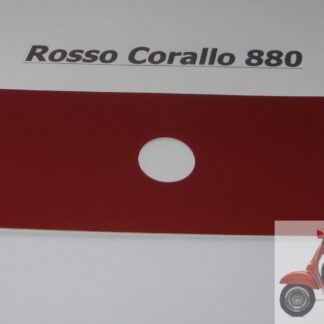 Vespa Farbe Rosso Corallo 880 Vespa O-Lack