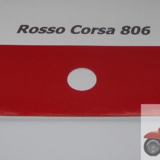 Vespa Farbe Rosso Corsa 806 Vespa Lack