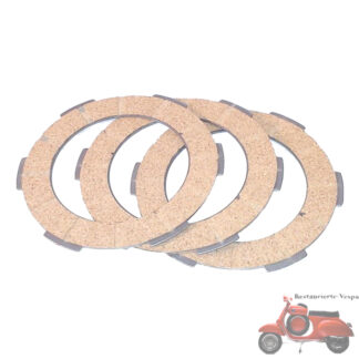 Kupplungs Beläge Vespa 50 3 Stück NEWFREN Kupplungsbeläge Vespa 50