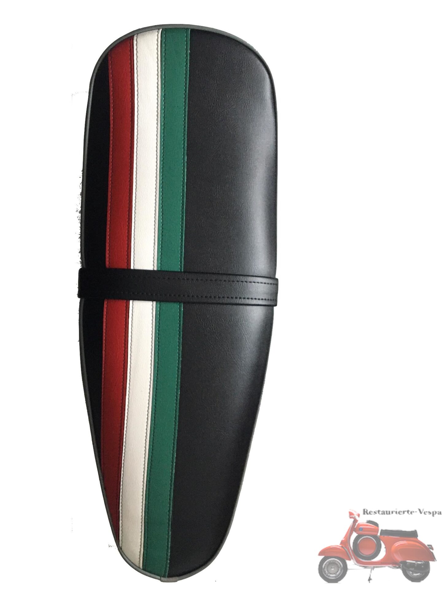 Sattel Sitzbank Vespa 50 Tricolore durchgehend
