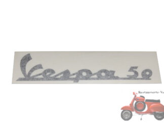 Aufkleber Vespa 60 grau vorne