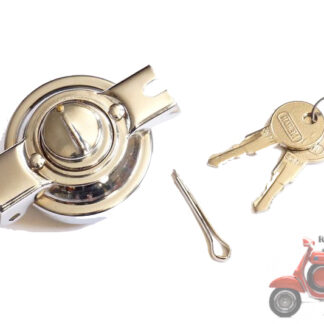 Tankdeckel Set abschließbar Chrom