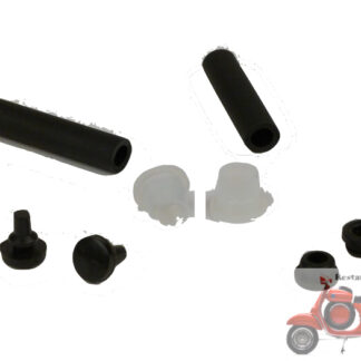 Gummipuffer Set Seitenhaube Vespa Rally, TS, PX. Modelle mit Aussenverschluss