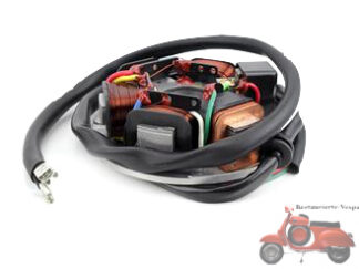 Zündgrundplatte 12 V der Et3 Modelle mit 7 Kabeln Vespa Primavera Et3