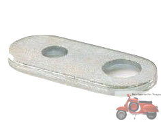 Platte Tacho Abdeckblech Klemmblech Schwinge Vespa 50