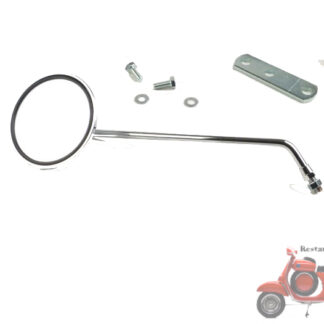 Spiegel links universal Chrom VICMA Vespa 50 Länge 325mm Durchmesser 105mm