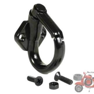 Gepäckhaken Helmhaken Vespa Alu schwarz Gepaeckhaken Vespa schwarz