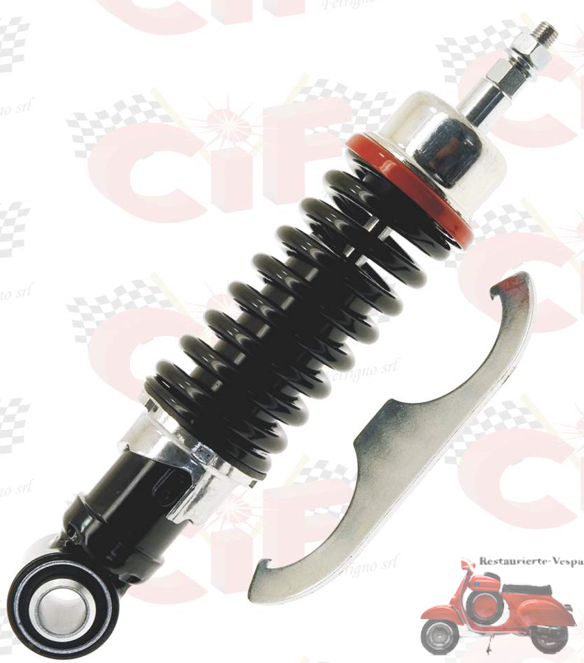 Vespa 50 Stoßdämpfer vorne einstellbar schwarz