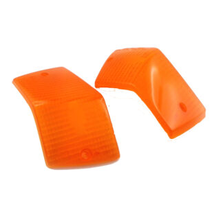 Blinkergläser Set hinten Vespa PX orange