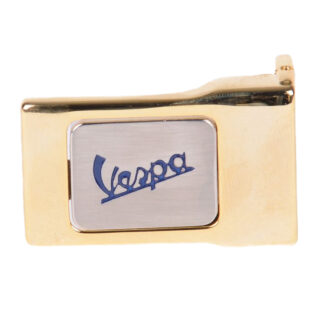 Gürtelschnalle Vespa gold
