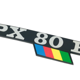 Schriftzug Seitenhaube VESPA PX80 E Arcobaleno