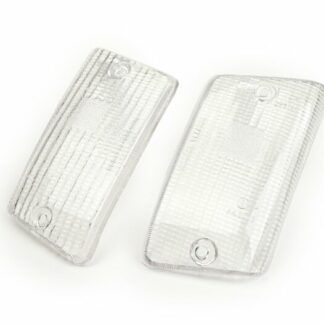 Vespa PK XL Blinkerglas hinten weiß Set