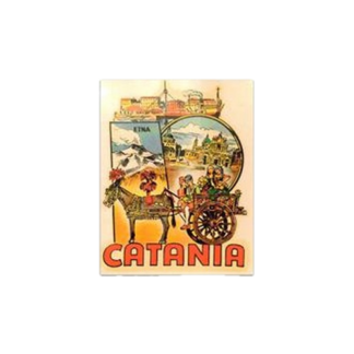 Aufkleber Vespa Catania