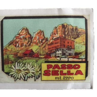 Vespa Aufkleber Passo Sella