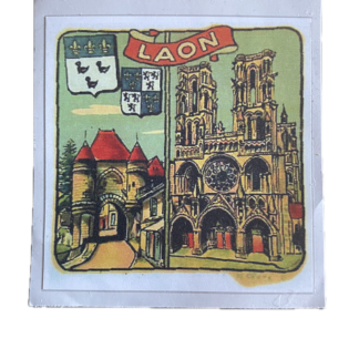 Aufkleber Vespa Laon