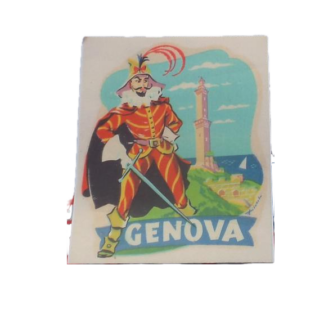 Vespa Aufkleber Genova
