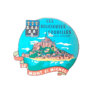 Aufkleber Vespa Le Mont del St Michel