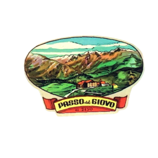 Aufkleber Vespa Passo die Giovo