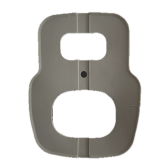 Rücklichtgummi Vespa V50 SS50 V90 SS90 grau