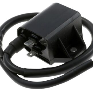 CDI / Zündeinheit / Zündspule 12V mit Zündkerzenkabel Morini AC / LC alt 2-Takt Suzuki Katana, Formula, Benelli, Italjet
