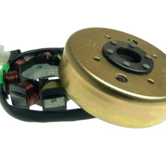 Lichtmaschine / Stator komplett 50ccm GY-6 China 4-Takt