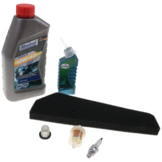 Inspektionsset ÖL 10W40 Luftfilter, Zündkerze Ölwechsel Servicekit China GY6 4-Takt 139QMA 139QMB Baotian BT49QT, Benzhou, Rex, Explorer