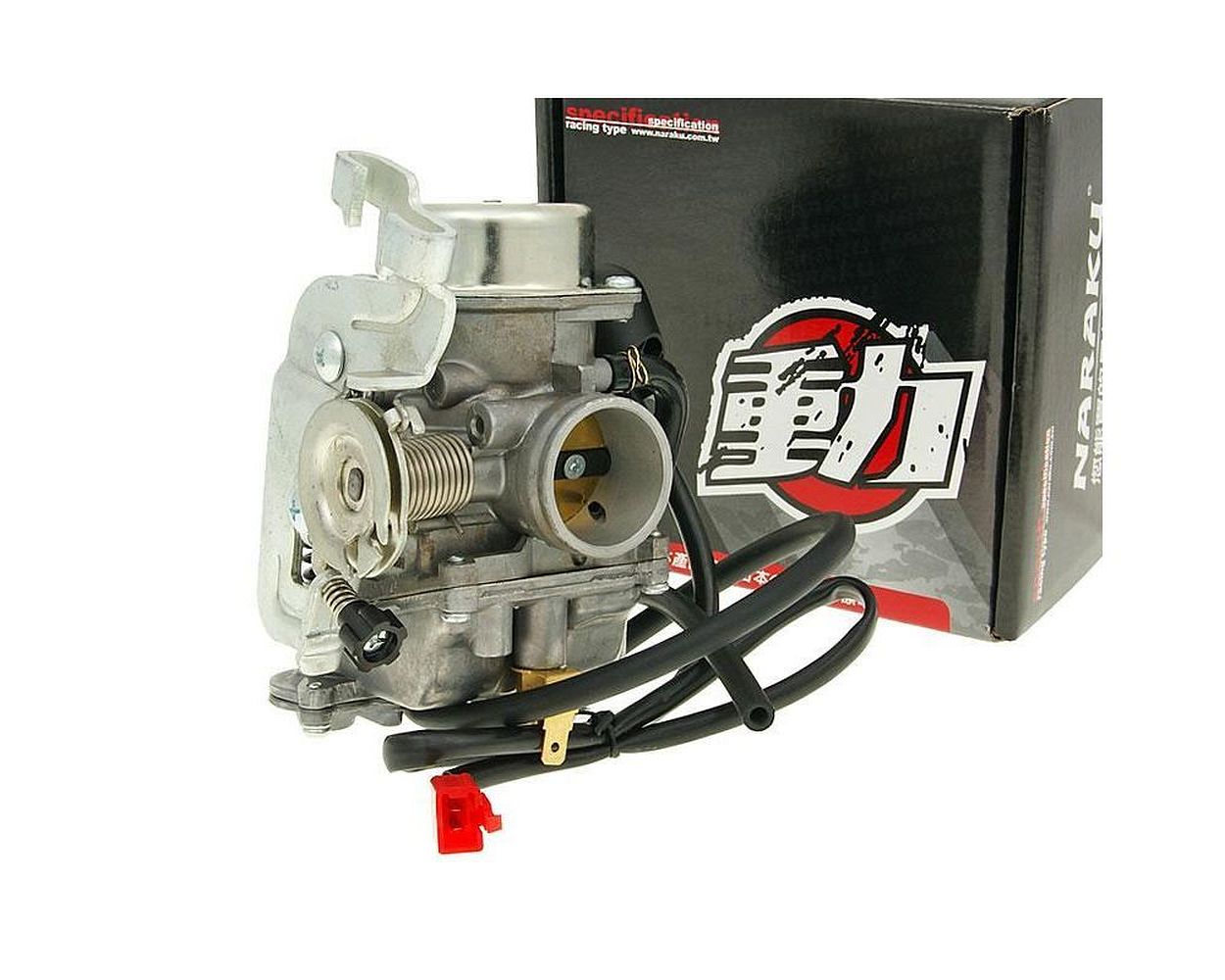 Vergaser NARAKU 30mm Racing 4-Takt für 125-300ccm GY6 152QMI – Bild 2