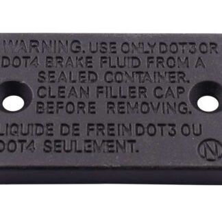 Bremszylinderabdeckung schwarz für China 4T GY6