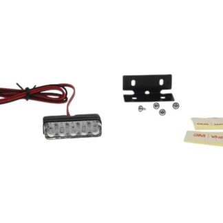 Kennzeichenbeleuchtung 12V LED weiß mit ABE Mini Micro universal Nummernschild Roller, Quad, Motorrad, Auto, Anhänger, Mofa, Moped