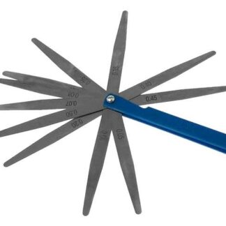 Fühlerlehre 11-teilig 0,05-0,50mm Blattlehre Abstandslehre