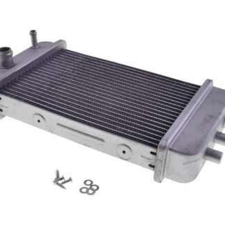 Kühler 2EXTREME Aluminium kompatibel für Derbi Senda R, Aprilia RX, SX, Gilera RCR, SMT, Schaltmoped Ersatz