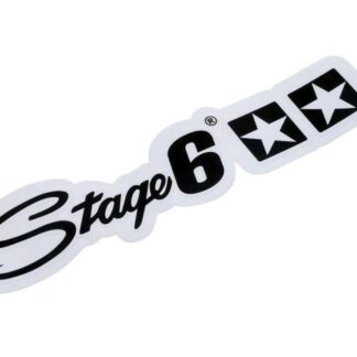 Aufkleber STAGE6 (Sticker) SCHWARZ
