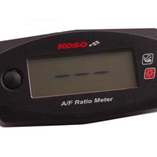 Anzeige Verhältnis Verbrennung Benzin Luftgemisch KOSO Mini 4 Lambda Meter A/F Messer, 12V universal 4-Takter Roller, Motorrad, Quad