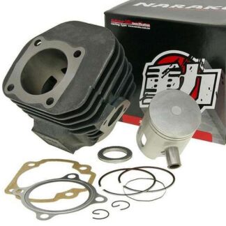 Zylinder 100ccm 2-Takt STANDARD AC NARAKU kompatibel für Yamaha Aerox 100, BWS 100, MBK Nitro 100, Ovetto, Aprilia Scarabeo