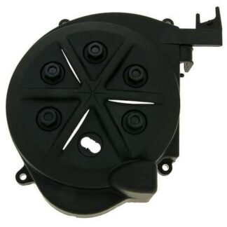 Lichtmaschinenabdeckung STANDARD schwarz für Piaggio 50 LC