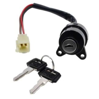 Zündschloss 4-Pin mit 2 Schlüssel kompatibel für Yamaha DT 50 / 80 MX 2-Takt Schaltmoped