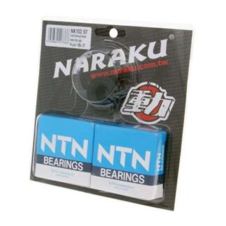 Lagersatz Kurbelwelle NARAKU HD-Quality kompatibel für Peugeot 100ccm 2-Takt