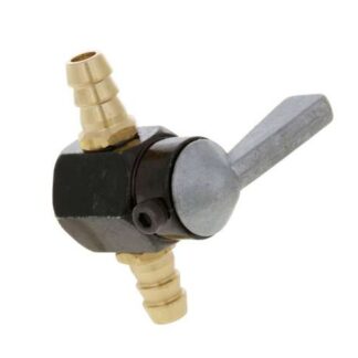 Benzinhahn Kraftstoffhahn manuell on / off 7mm Roller, Motorrad, Moped, Vespa, Mofa, Quad, Universal