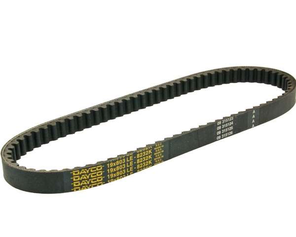 Keilriemen DAYCO Power Plus 803x19mm kompatibel für SYM Euro MX, Shark 125/150 Ersatz Roller Maxi