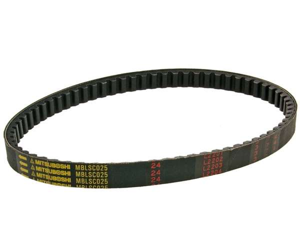 Keilriemen MITSUBOSHI Typ 732x18,3mm, kompatibel für Piaggio kurz 2-Takt, NRG, NTT, Zip, Gilera Runner Ersatz Roller