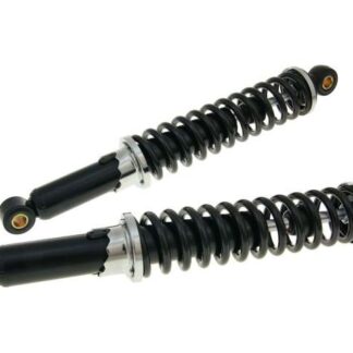 Stoßdämpfer Set 320mm verstellbar schwarz für Puch