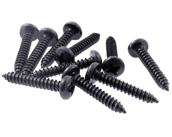 Blechschraube Kreuzschlitz Set 5,5x30 schwarz 10 Stück