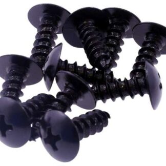 Schrauben Verkleidung kreuz schwarz 5x12mm 10 Stück