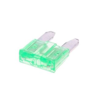 Flachstecksicherung Mini 11,1mm 30A grün