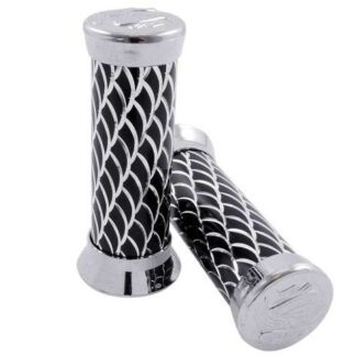 Lenkergriffe Alu Aluminium schwarz