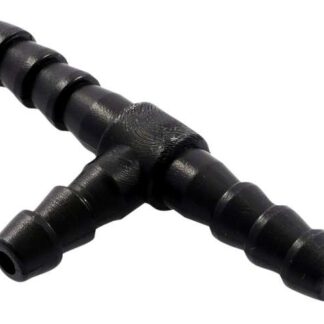 Benzinschlauch T-Stück 6mm schwarz