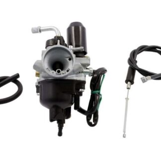 Vergaser 12mm Ersatz E-Choke kompatibel für Piaggio, Gilera, 50ccm Roller Scooter 2-Takt Aprilia Adly Baotian Benelli CPI Derbi Explorer