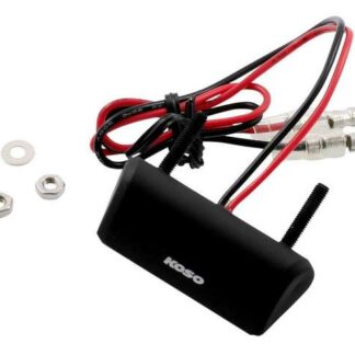 Kennzeichenbeleuchtung KOSO LED Drop SCHWARZ