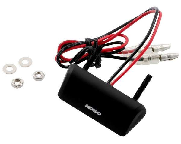 Kennzeichenbeleuchtung KOSO LED Drop SCHWARZ