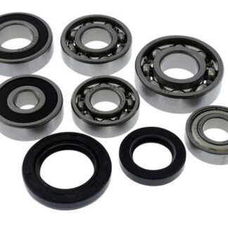 Getriebelagersatz inkl. Wellendichtringe, kompatibel Baotion, Benzhou, Kreidler, Rex China 4T 125ccm 152QMI Motor Roller Moped Lager Set